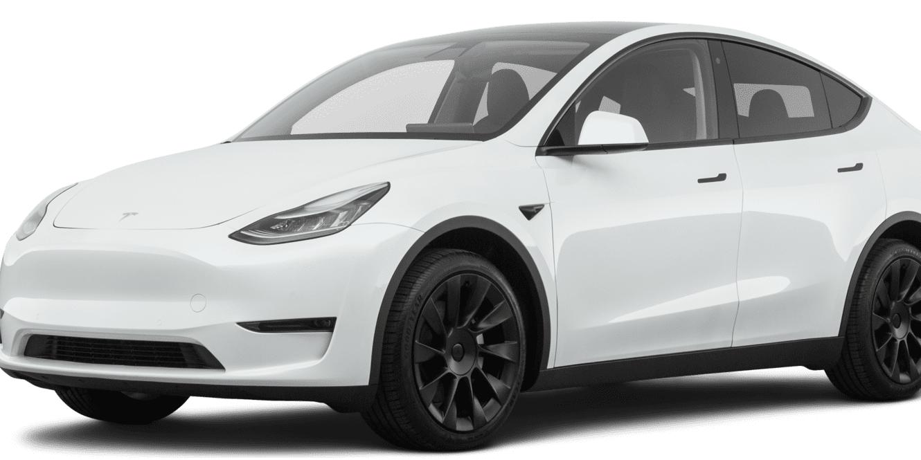 TESLA MODEL Y 2020 5YJYGDEE9LF059600 image